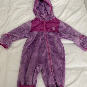 Baby Girl North Face Winter Jumpsuit
